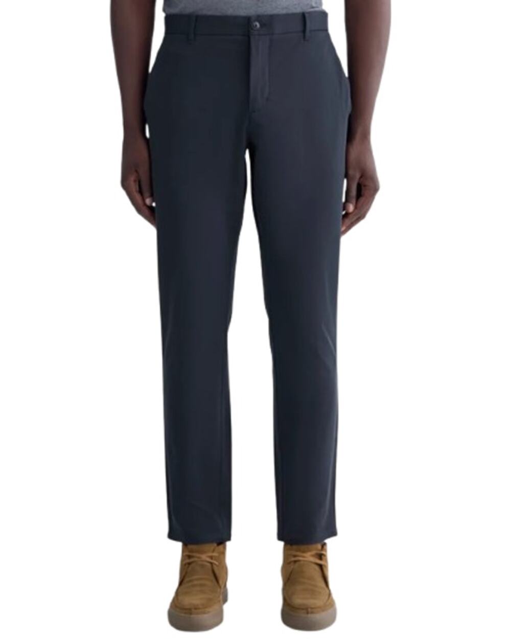 EVERLANE Uniform Mens Performance Chino Pants 35x32 Navy Blue Athletic Fit NWT